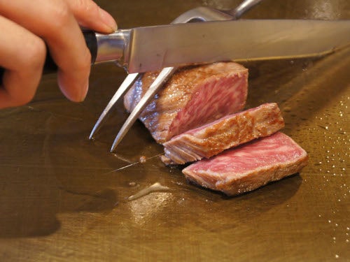 【名古屋発】近江牛ステーキ鉄板焼きランチ&日本三大桜「根尾谷淡墨桜」&人気の樽見鉄道さくら列車3